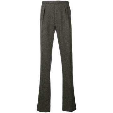 straight leg trousers