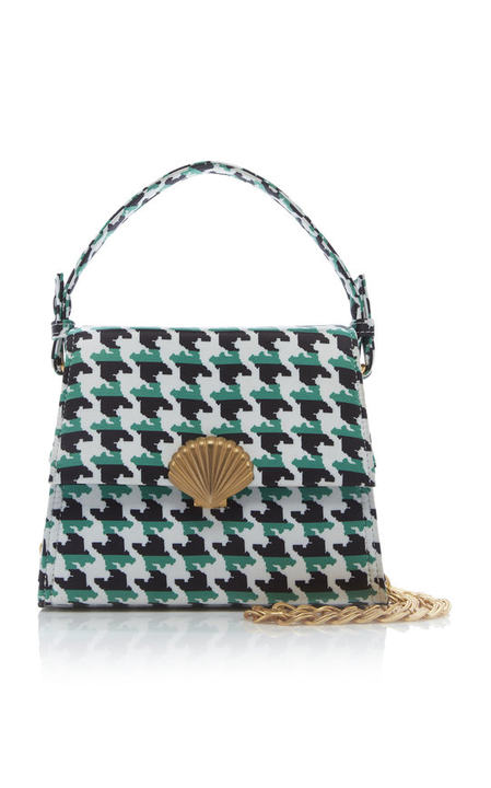 Jemima Dogtooth Printed Bag展示图