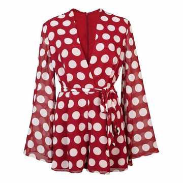 dotted playsuit