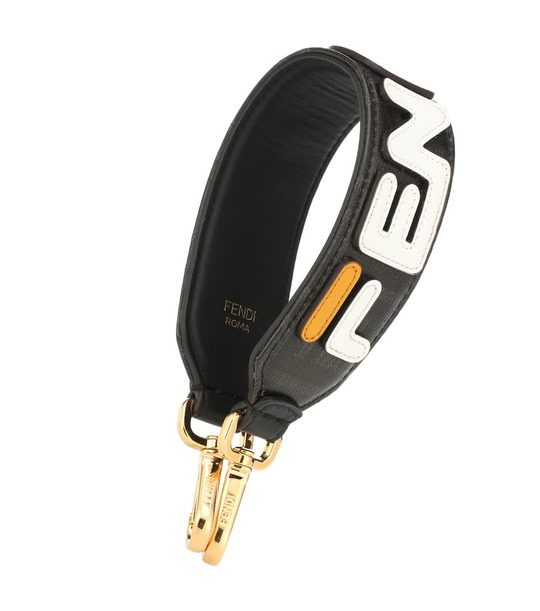 FENDI MANIA Strap You迷你皮革肩带展示图