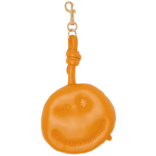 Yellow Chubby Wink Charm Keychain展示图