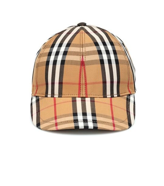 Vintage Check棉质棒球帽展示图