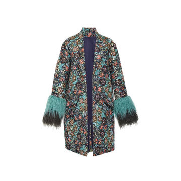 Floral Vines Metallic Jacket