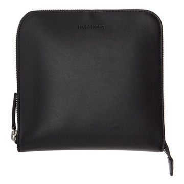 Black Zip-Up Market Tote