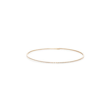 18K Rose Gold Diamond Choker