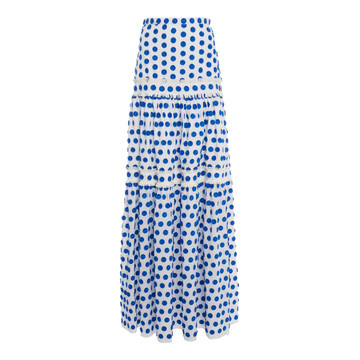 Adie Embroidered Dot Maxi Skirt