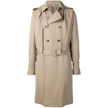 hooded trench coat