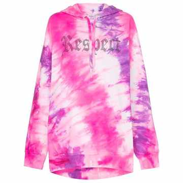 tie dye Respect hoodie