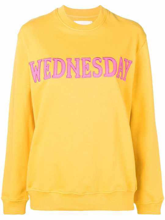Wednesday patch sweatshirt展示图