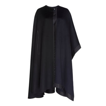 Double Face Cashmere Blanket Cape