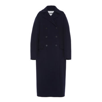 Lucien Floor-Length Wool-Blend Coat