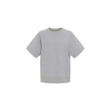 Short Sleeve Cotton Sweatshirt