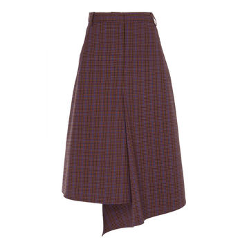 Tech Menswear Check Skirt