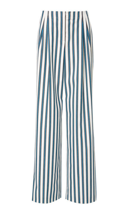 Tekita Striped Twill Flared Pants展示图