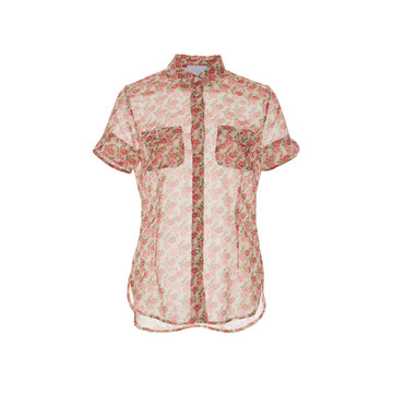 Georgette Roses Shirt