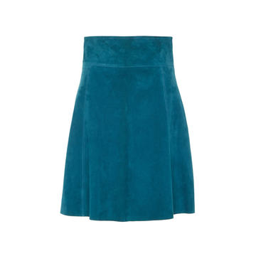 Suede Mini Skirt