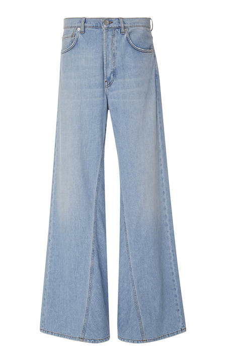 Sheldon High-Rise Wide-Leg Jeans展示图