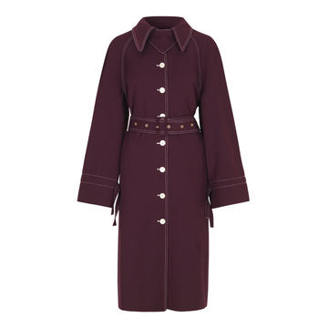 Flo Collared Trench Coat