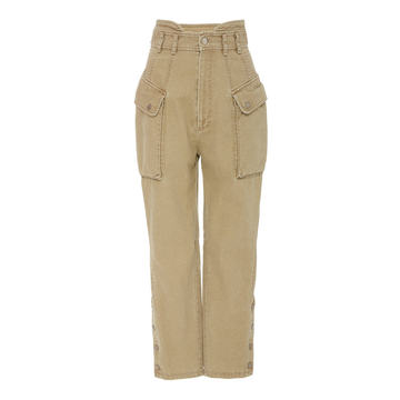 Belle utility cotton pants