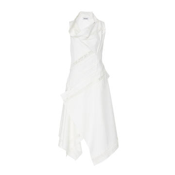 Monse Lace Asymmetric Handkerchief Dress