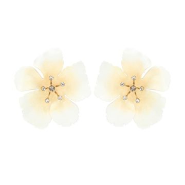 花卉造型耳环
