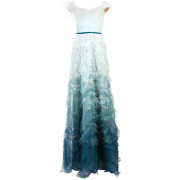 fitted ombré gown