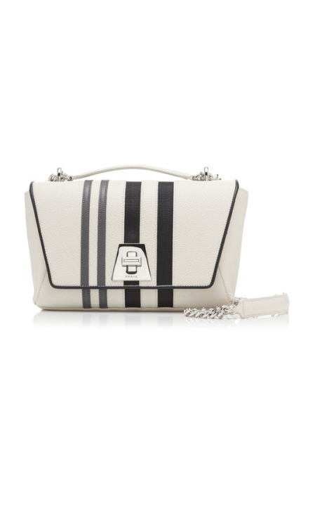 Anouk Small Striped Leather Day Bag展示图