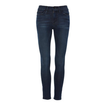 Le Skinny de Jeanne Cropped Mid-Rise Slim-Leg Jeans