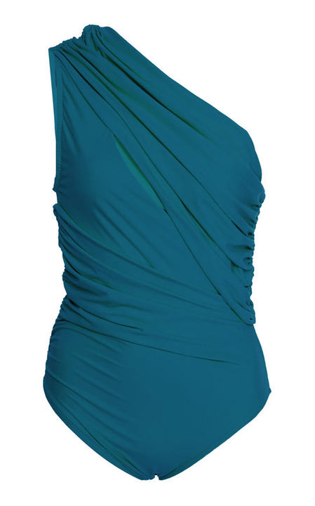 Shoulder-Draped Swimsuit展示图