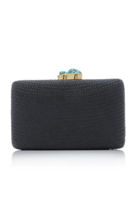 Jen Clutch with Turquoise Stone展示图