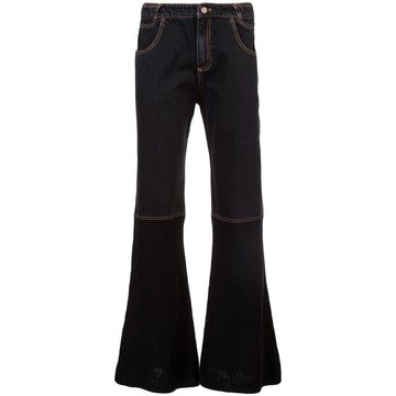 boot cut wide leg jeans