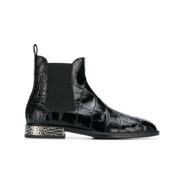 embossed surface boots
