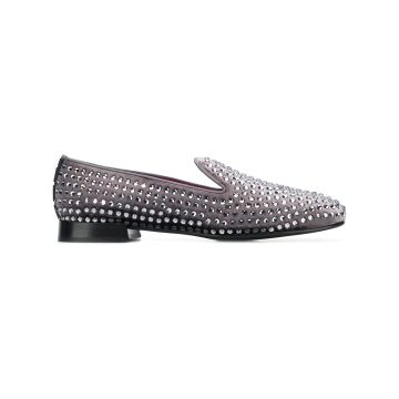 studded loafers
