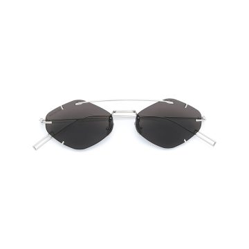 geometric shaped sunglasses
