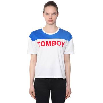 "TOMBOY"织棉T恤