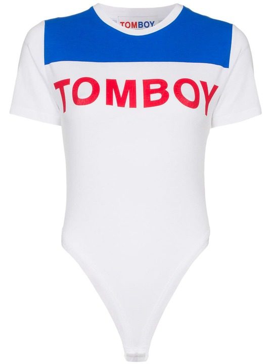 Tomboy Babe jersey stretch body suit展示图