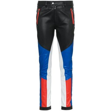 Assen skinny leather trousers