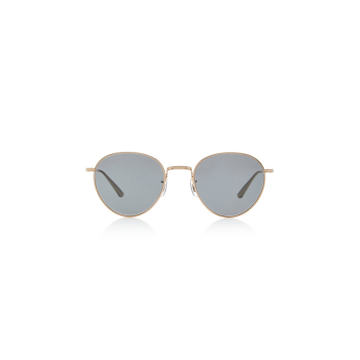 Brownstone Round Metal Sunglasses