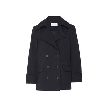 Captain Double Breasted Cotton-Wool Peacoat