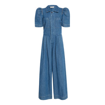 Piper Denim Wide-Leg Jumpsuit