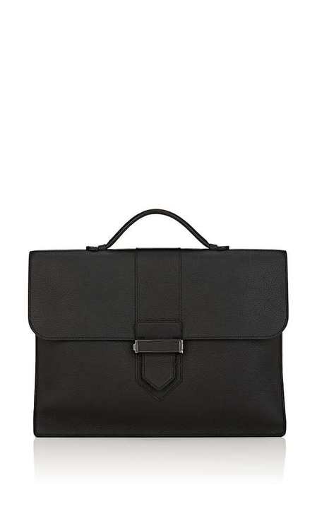 Leather Flap-Front Briefcase展示图