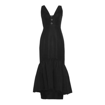 Saveur Ruffled Mikado Dress