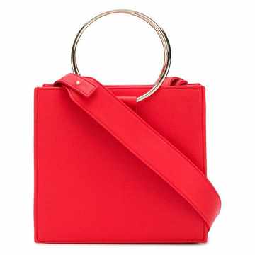 round metal handles tote