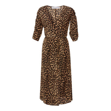 Anne Marie Leopard Midi Dress