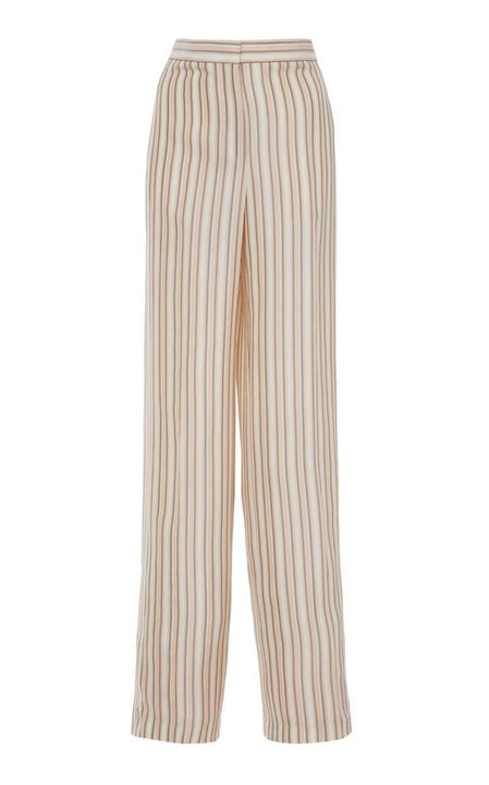 Luigi High-Rise Crepe Wide-Leg Pants展示图