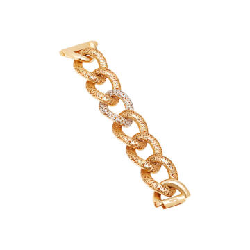 Arabesque Rose Gold Diamond Bracelet