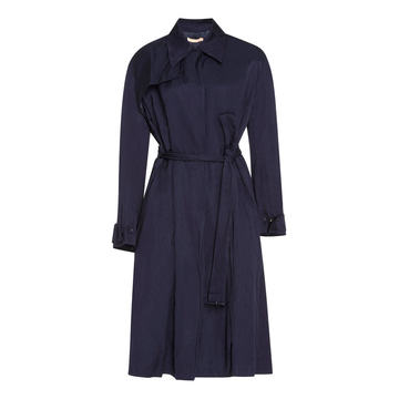 Porgosolo Taffeta Belted Trench Coat