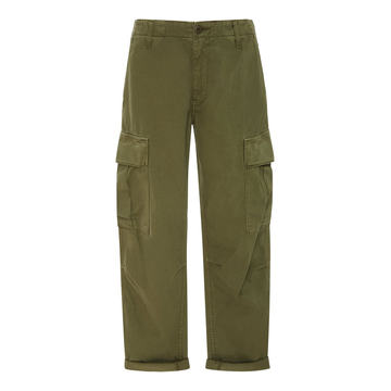 Cotton-Twill Cargo Pants