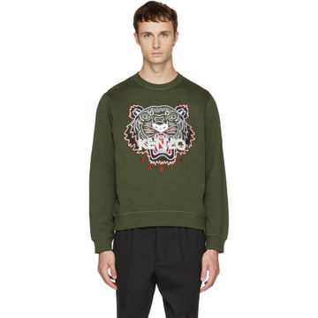 Khaki Tiger Sweatshirt