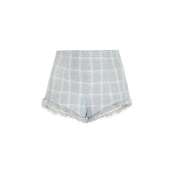 Tartan Tweed Shorts